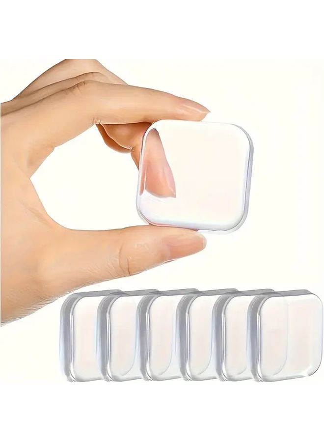 Self Adhesive Door Stop 3pcs Wall Protector No Drill Installation Noise Reduction - Image 4