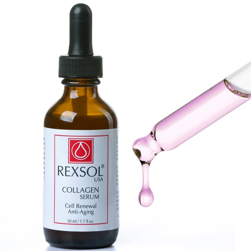 REXSOL Collagen Serum | With Vit C&E | Effective Anti Aging Serum For Face Care & Age Spot Remover | Anti Wrinkle Serum & Anti Aging Face Serum With Hyperpigmentation Treatment | Rapid Wrinkle Repair - Image 3