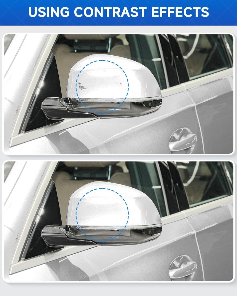RSACET G1W/WA140X Iridescent/White Pearl Tricoat Touch Up Paint Compatible with Chevrolet GMC Buick Cadillac Exact Match Touch Up Paint Car Scratch Repair - Image 3