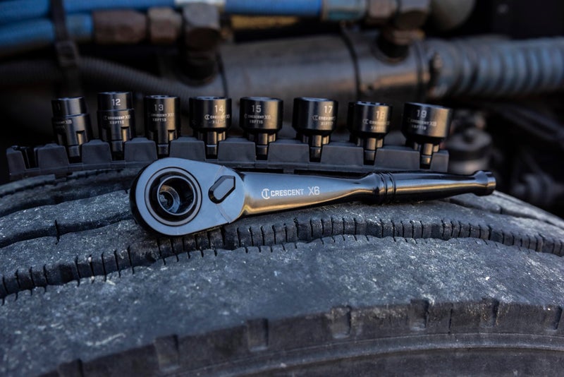 Crescent مجموعة أدوات ميكانيكية قياسية 25 قطعة 3/8" درايف باسو ثرو X6 - CX6PT25 - Image 2