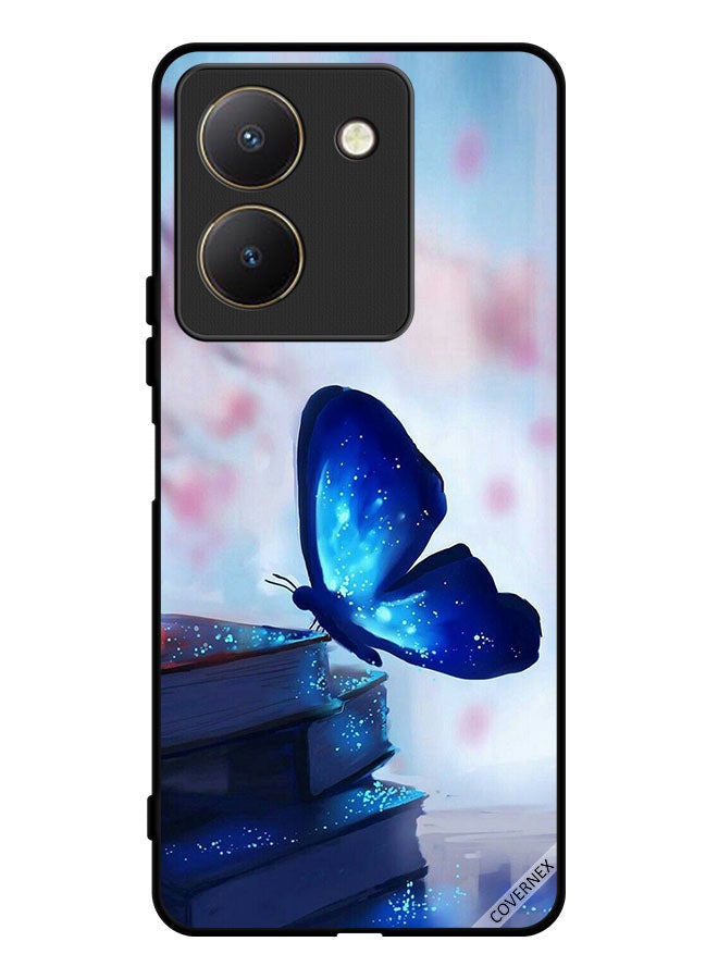 Covernex Protective Case Cover For vivo Y27s Butterfly Sitting On Books - Image 1