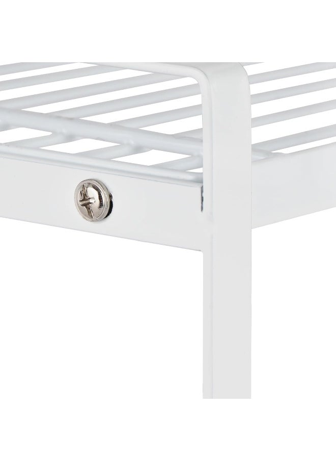 DELCASA Delcasa DC3037 Metal Rack, White  - Image 2