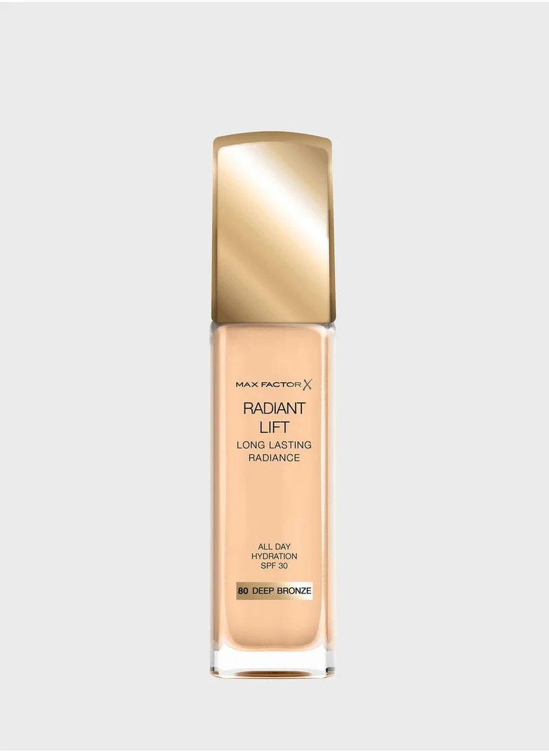 Max Factor Radiant Lift Foundation- 080 Deep Bronze
