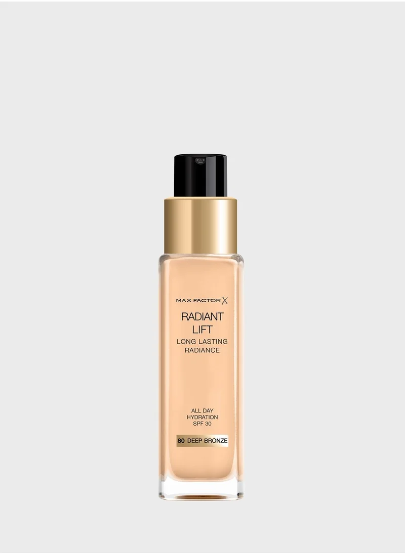 Max Factor Radiant Lift Foundation- 080 Deep Bronze