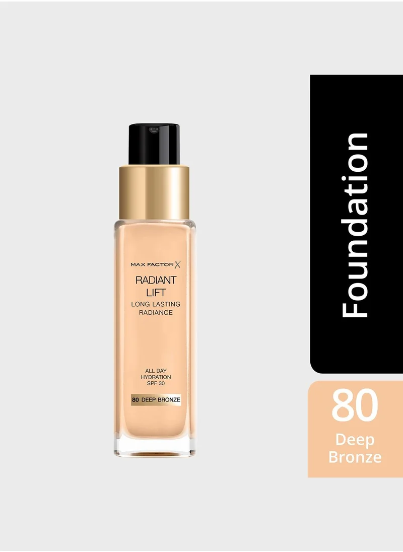 Max Factor Radiant Lift Foundation- 080 Deep Bronze