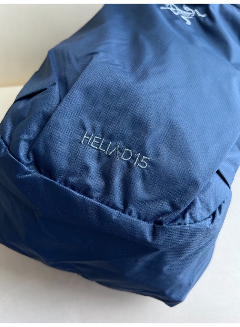 ARCTERYX Arc'teryx Heliad 15L Multi-functional Outdoor Backpack with Embroidered Logo for Hiking, Camping, Commuting, and Travel - Image 3