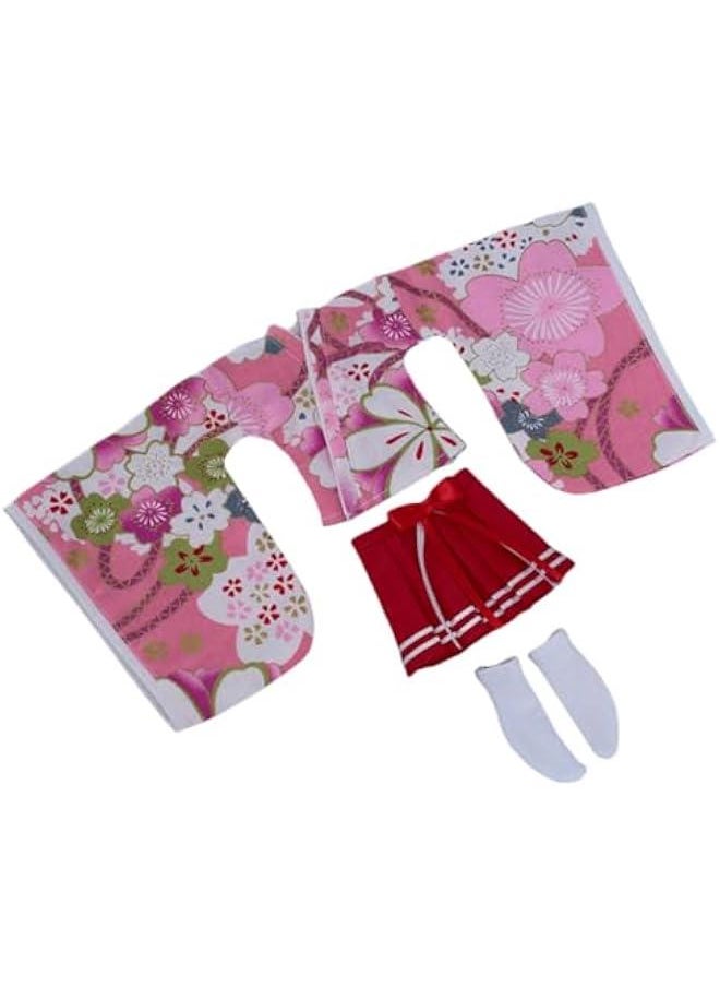null - 1/6 Scale Figure Doll Clothes: Kimono Suit Short Style for 12-inch Collectible Action Figure cd058F (cd058F-Short) - Image 1