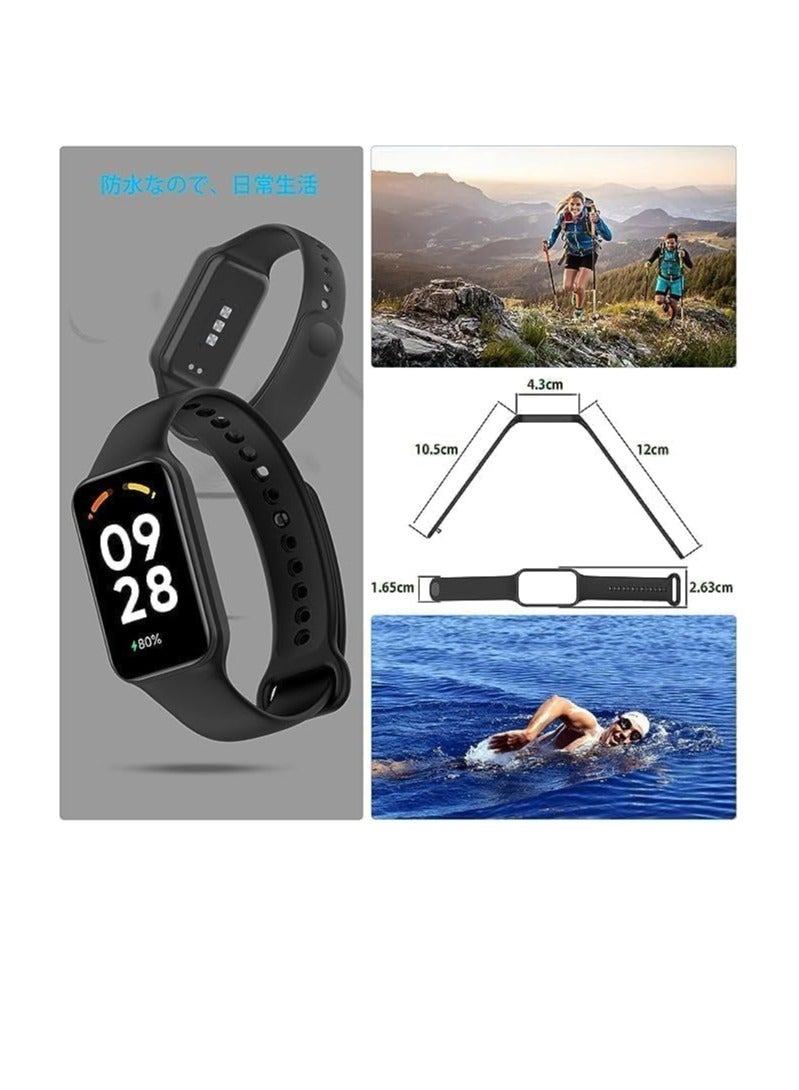 Smart Watch Strap For Redmi Band 2 Silicone Sport Strap Replacement Wristband Accessories For Redmi Smart Band 2