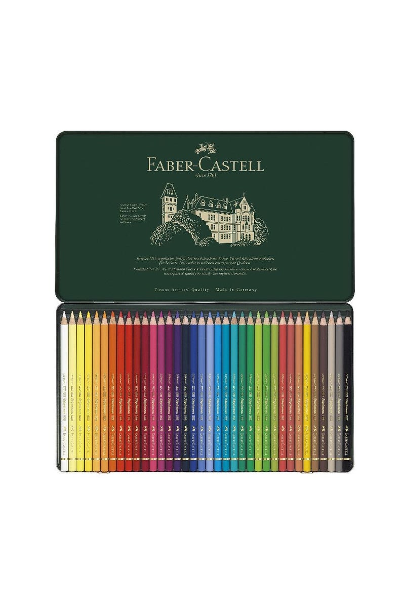 فابير كاستل أقلام تلوين بوليكرومز - 36 لونًا متنوعة - Image 2
