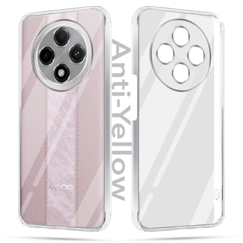 Jkobi Lifetime Anti-Yellow Clear Back Cover Case for Oppo F27 Pro | Oppo F27 Pro Plus (Sleek Hard Crystal | Shockproof and Camera Protection) - Image 1