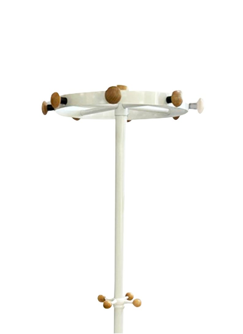 Living White rotating clothes hanger with white base  - Image 3