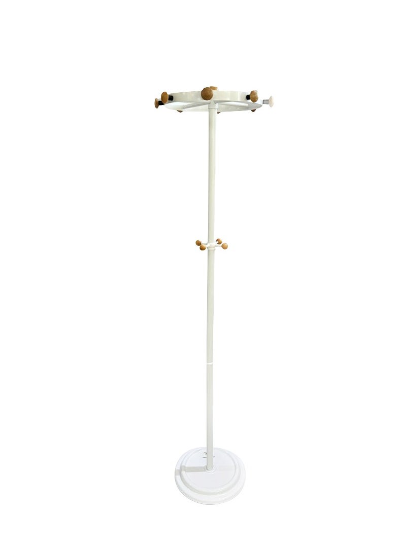Living White rotating clothes hanger with white base  - Image 2