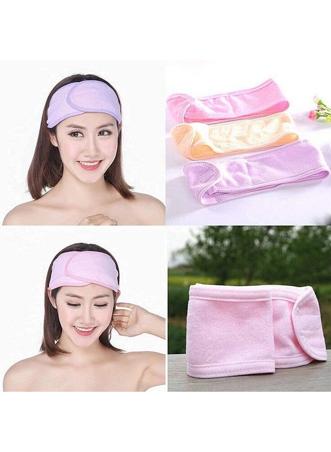 black sparrow facial bands cotton hair band for makeup time face wash hair accessory Professional Women's Polycotton Facial Headbands, Facial Band For Women Men - Image 2