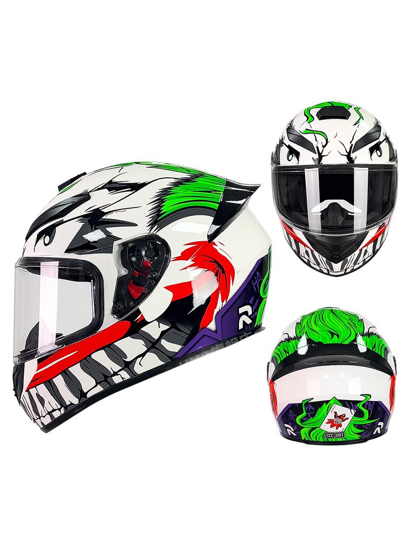 general Full Face Motorbike Helmet Motorcycle Adult Rider Biker Sports Crash Helmet - Image 1