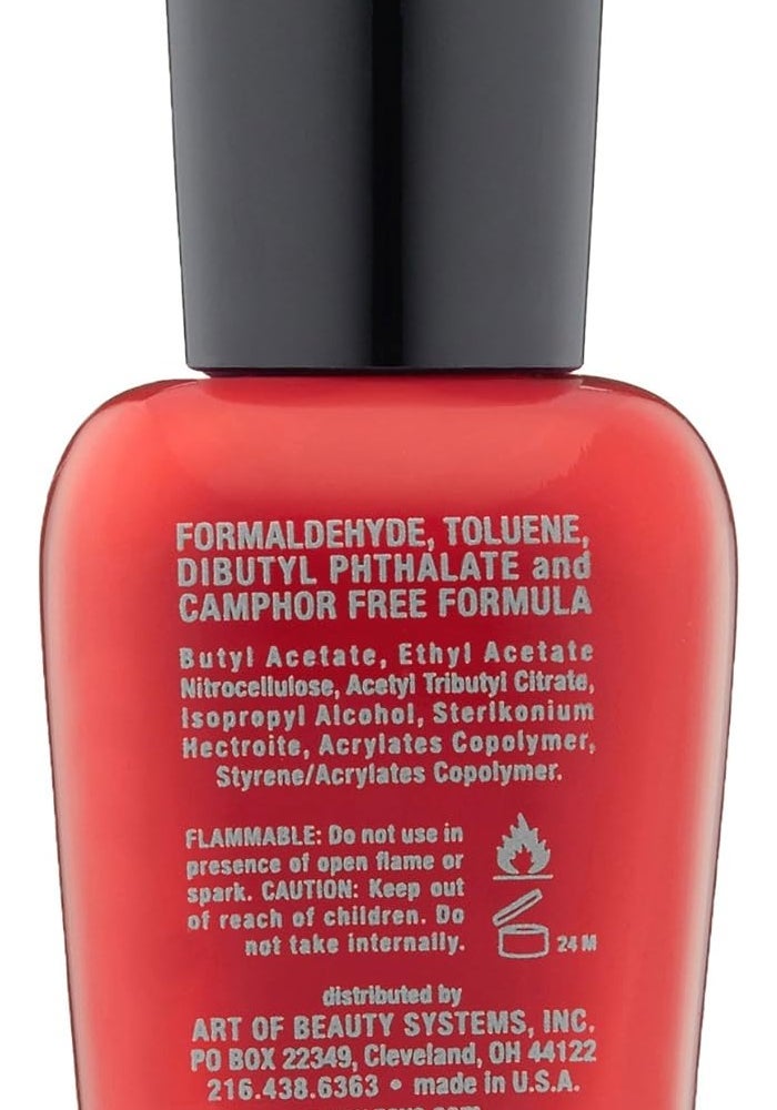 ZOYA Nail Polish in America - Bright Retro Tomato-Red Creme, 0.5 fl. oz. - Image 2