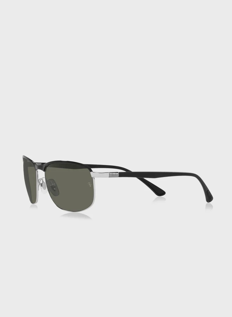 Ray-Ban 0Rb3671 Clubmaster Sunglasses
