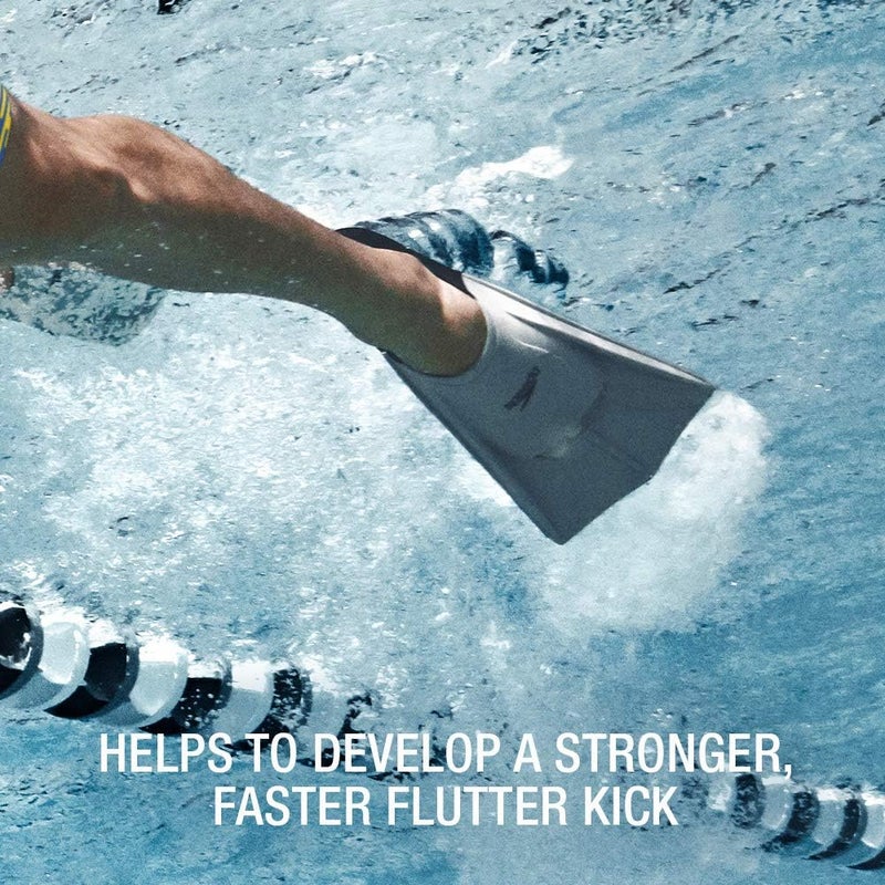 Speedo Unisex-Adult Swim Training Fins Rubber Short Blade - Image 4