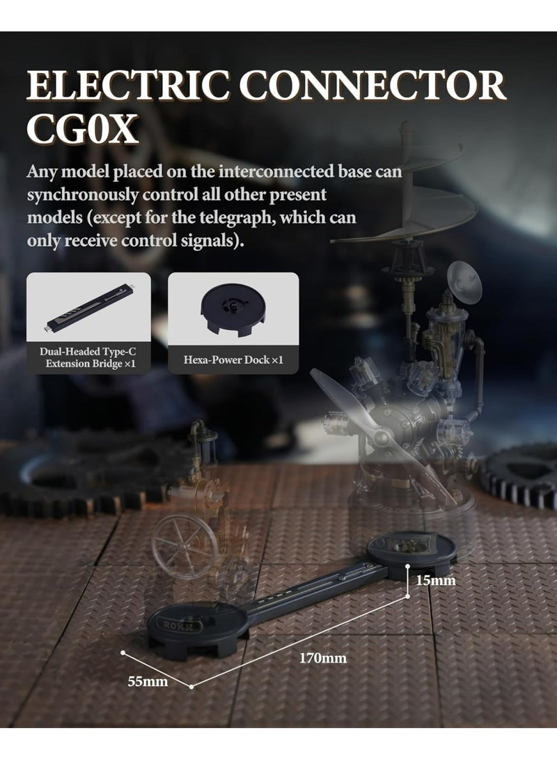ROKR ROBOTIME ROKR Industrial City Electric Connector CG0X - Image 5