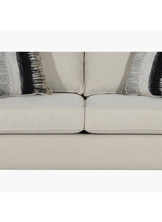 Home Box Vegas 2-Seater Fabric Sofa With 2 Cushions 95x160x90 cm - Image 5