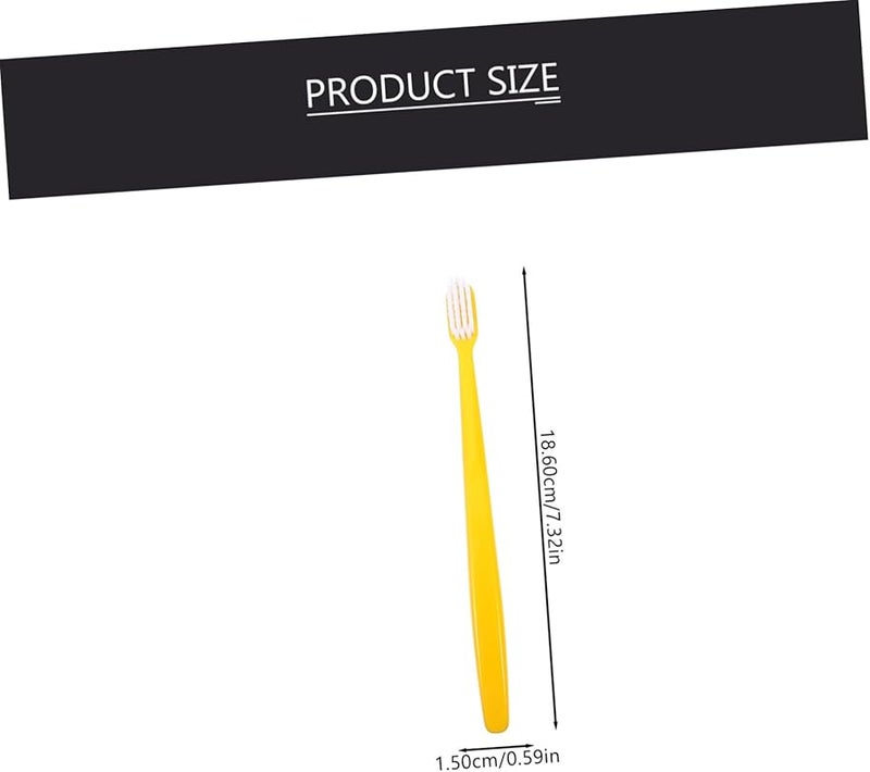 4 قطع فرشاة أسنان نانو ذات شعيرات ناعمة للتنظيف العميق باللون الأبيض والكاكي والأخضر الفاتح والأزرق الرمادي - Image 3