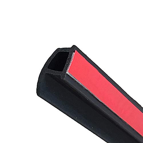 ESUPPORT 157" 4M P Shape Car Door Window Trim Edge Moulding Rubber Weatherstrip Seal Strip Auto Vehicle - Image 1