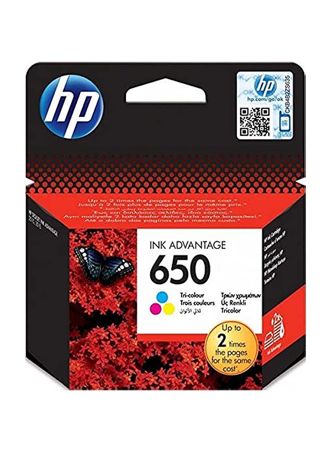 HP طقم خرطوشات حبر بديلة طراز 650 من قطعتين حبر أسود وحبر ثلاثي الألوان - Image 3
