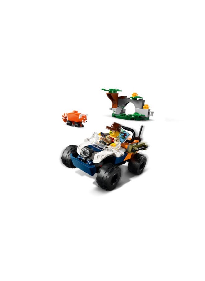 LEGO 60424 Jungle Explorer Atv Red Panda Mission Building Set  - Image 3