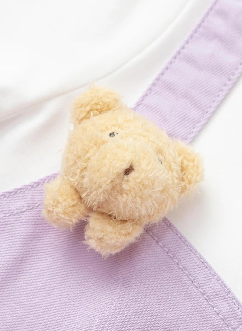 Balabala lavender Toddler Girls Denim one-piece dress for Women | Best Price UAE