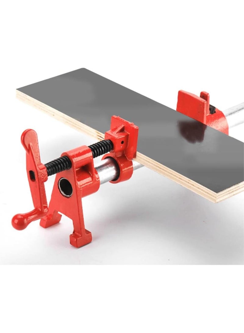GGOOT Woodworking Pipe Clamp Heavy-Duty Quick-Release Pipe Clamp Manual Pipe Clamp Hardware Tools  - Image 2