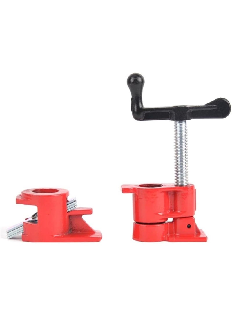 GGOOT Woodworking Pipe Clamp Heavy-Duty Quick-Release Pipe Clamp Manual Pipe Clamp Hardware Tools  - Image 1