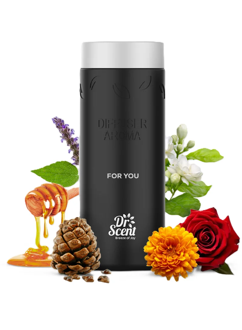Dr Scent Dr Scent Diffuser Aroma Oil - Made with Organic Ingredients | Ideal for Offices, Homes, Hotels & Spas - FOR YOU 500 ml