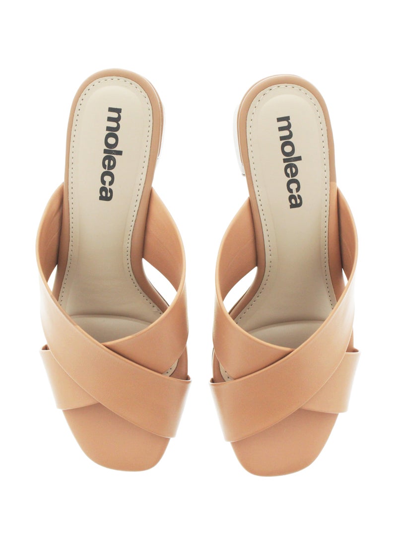 MOLECA Mid Heels Sandals for Women – Sling Back Heel Sandals for Girls with Ankle Strap - Image 5