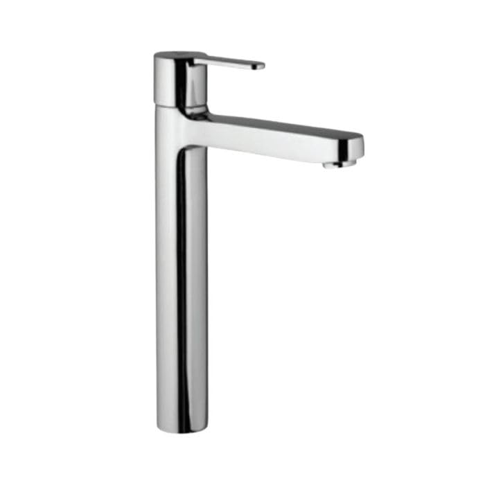 JAQUAR Fusion Series Table Mounted Tall Boy Cold ONLY Basin TAP/TAP (Chrome) | TOP Lever, Brass Body Water Tap/Faucet/Cock for Bathroom/Kitchen Wash Basin | FUS-CHR-29021N - Image 1