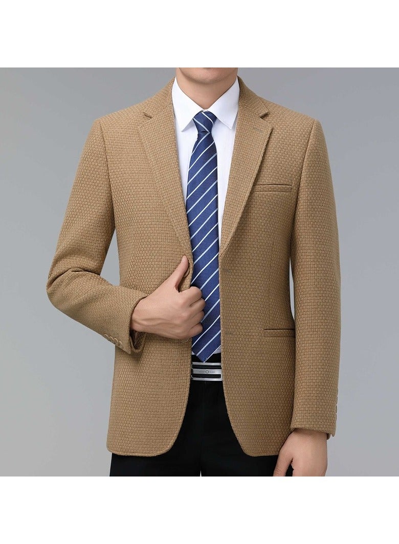 Shougu High-end Men's Single-piece Woolen Suit Jackets  - Image 1