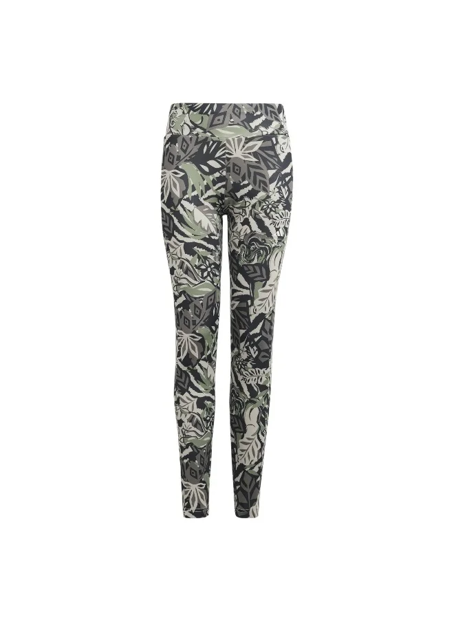 adidas Originals adidas G Dy Lk Leg Green Training Tights 5-6Y