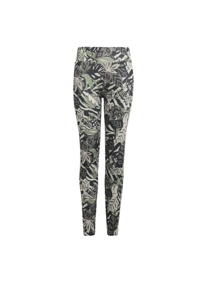 adidas Originals adidas G Dy Lk Leg Green Training Tights 5-6Y