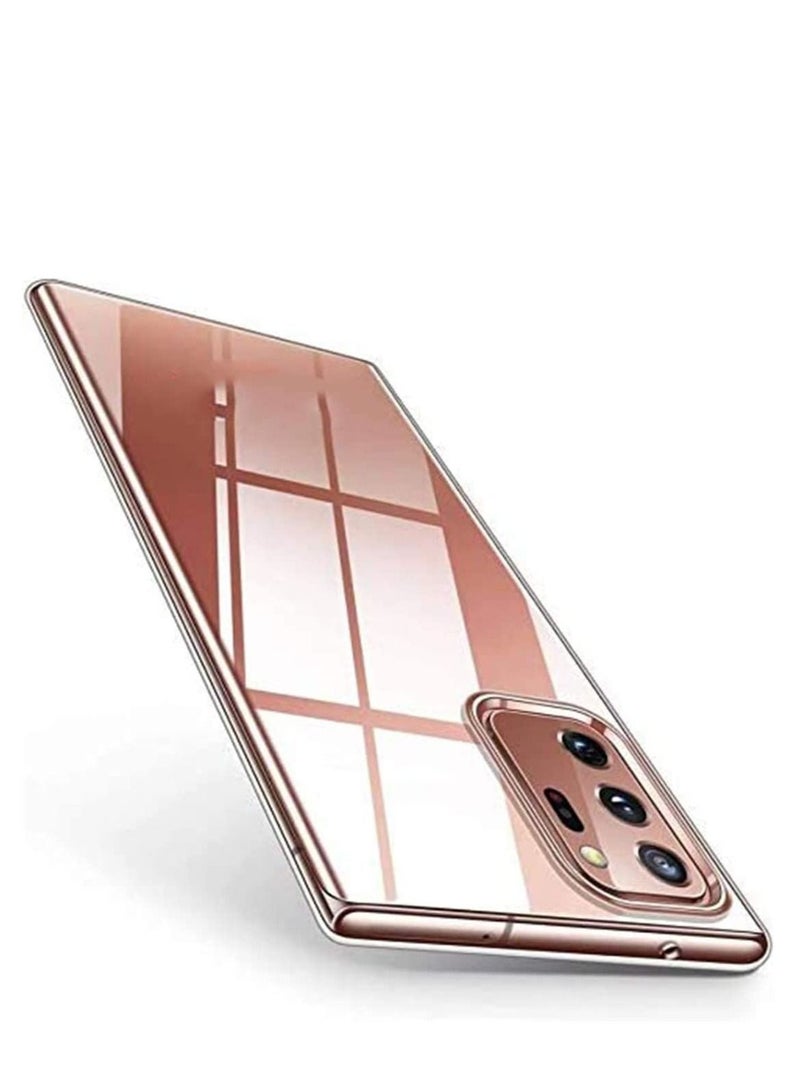 Y&D Case Cover for Samsung Note 20 Ultra 4G 5G HD Crystal Clear Soft TPU Silicon Liquid Rubber Gel Transparent Anti-Scratch Thin Durable Quality Only Exclusive - Image 1