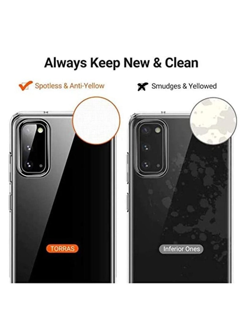 Y&D Case Cover for Samsung Note 20 Ultra 4G 5G HD Crystal Clear Soft TPU Silicon Liquid Rubber Gel Transparent Anti-Scratch Thin Durable Quality Only Exclusive - Image 4