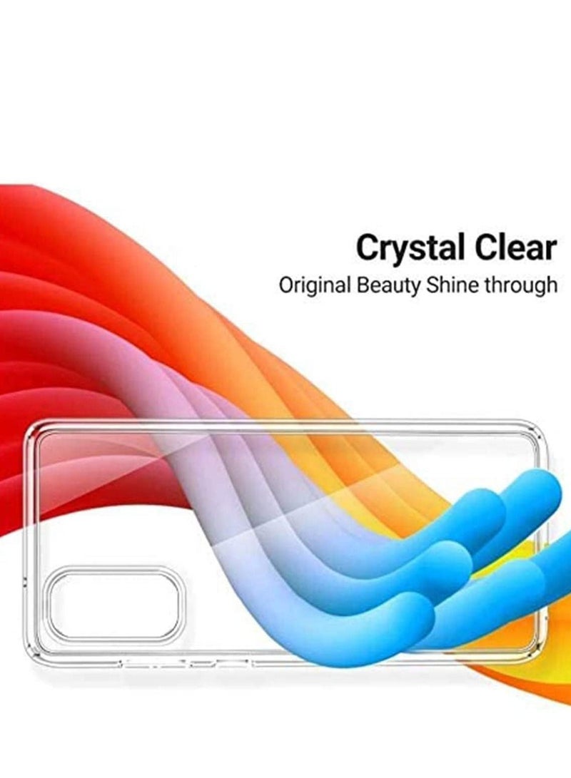 Y&D Case Cover for Samsung Note 20 Ultra 4G 5G HD Crystal Clear Soft TPU Silicon Liquid Rubber Gel Transparent Anti-Scratch Thin Durable Quality Only Exclusive - Image 2