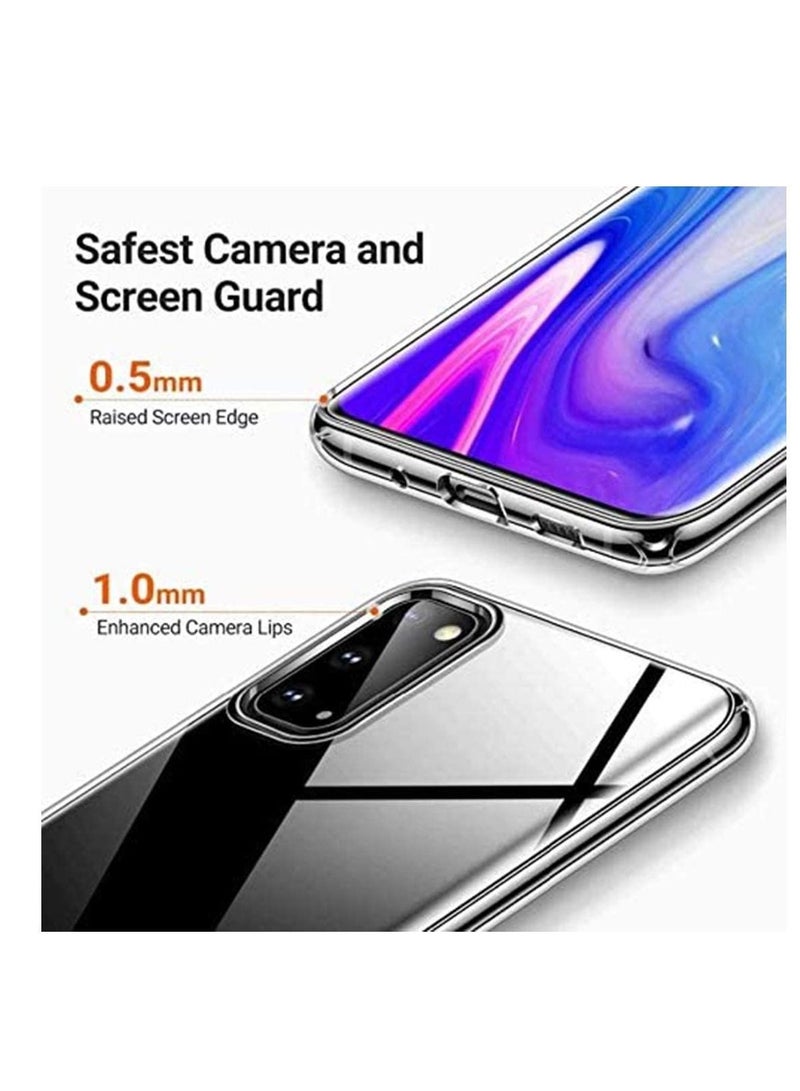 Y&D Case Cover for Samsung Note 20 Ultra 4G 5G HD Crystal Clear Soft TPU Silicon Liquid Rubber Gel Transparent Anti-Scratch Thin Durable Quality Only Exclusive - Image 5