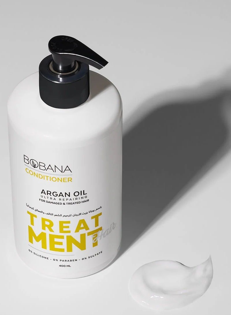 بوبانا بلسم علاجي للشعر بزيت الأركان 400 - Image 1