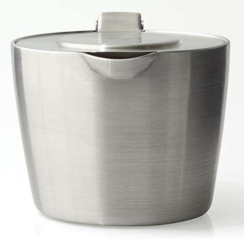 FORLIFE Hospitality Teapot with Built In Strainer, 14 oz, Stainless Steel - Image 5