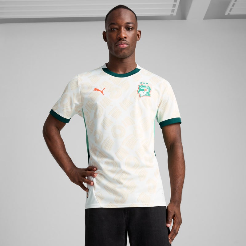 بوما قميص كرة قدم للرجال من تشكيلة Ivory Coast 2025 Away - Image 1