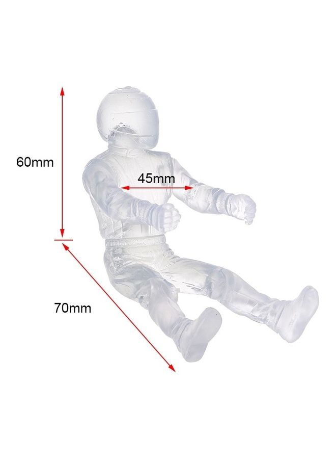 NIBEMINENT RC Car Driver ABS DIY Part Set For 1/10 Traxxas Axial HSP - Image 2