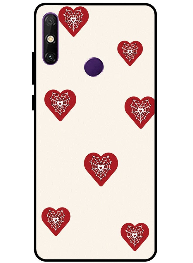 EYE CATCH Protective Case Cover For Huawei Enjoy 20E Spider Heart Multicolor - Image 1