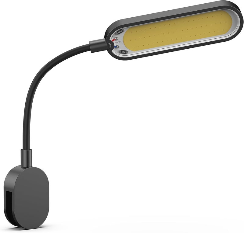 NICREW Nano Clipon Aquarium Light Planted Fish Tank Light with White COB LEDs 5 Watts