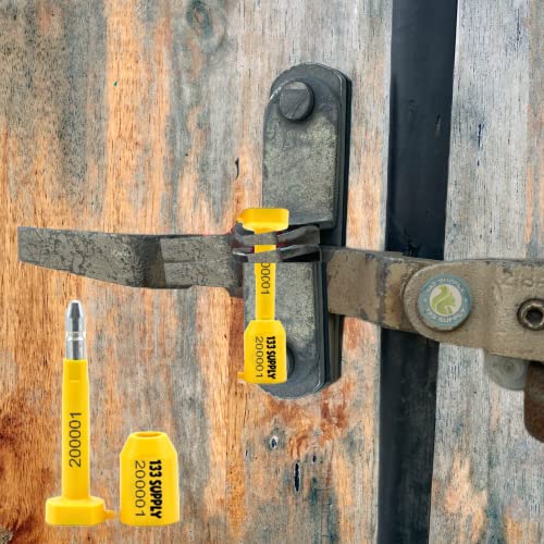 133 SUPPLY Bolt Seals for Trailers, Trucks, Containers - Metal Security Seals (100) - Image 2