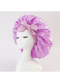 Single-layer floating ribbon - violet - with big intestine hair tie