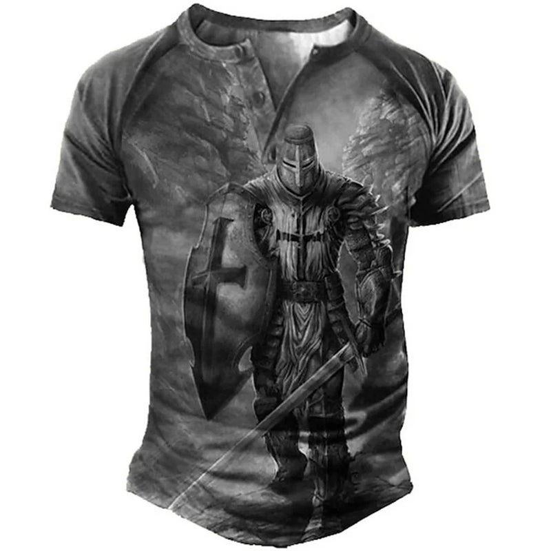 Short-Sleeved T-Shirt Men'S 2024 Summer All-Match Teenagers Short-Sleeved T-Shirt Top Clothes Men'S Slim-Fit Me12 - Image 2