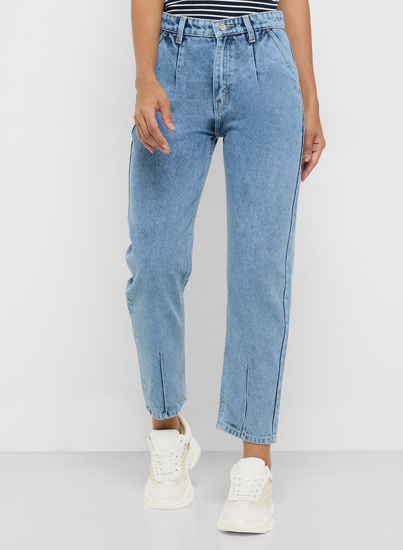 Ginger High Rise Mom Jeans - Image 2